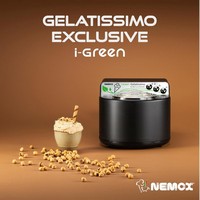 photo gelatissimo exclusive i-green - black - up to 1kg of ice cream in 15-20 minutes 7